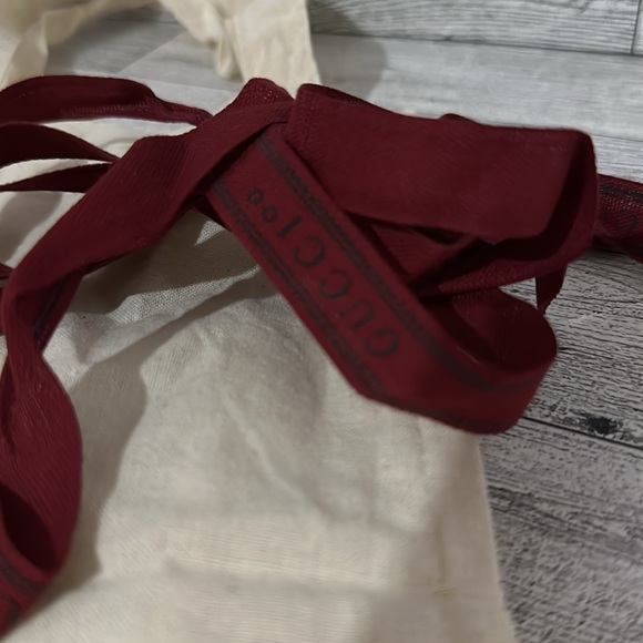 Gucci tote duster bag with ribbon - Picture 3 of 6